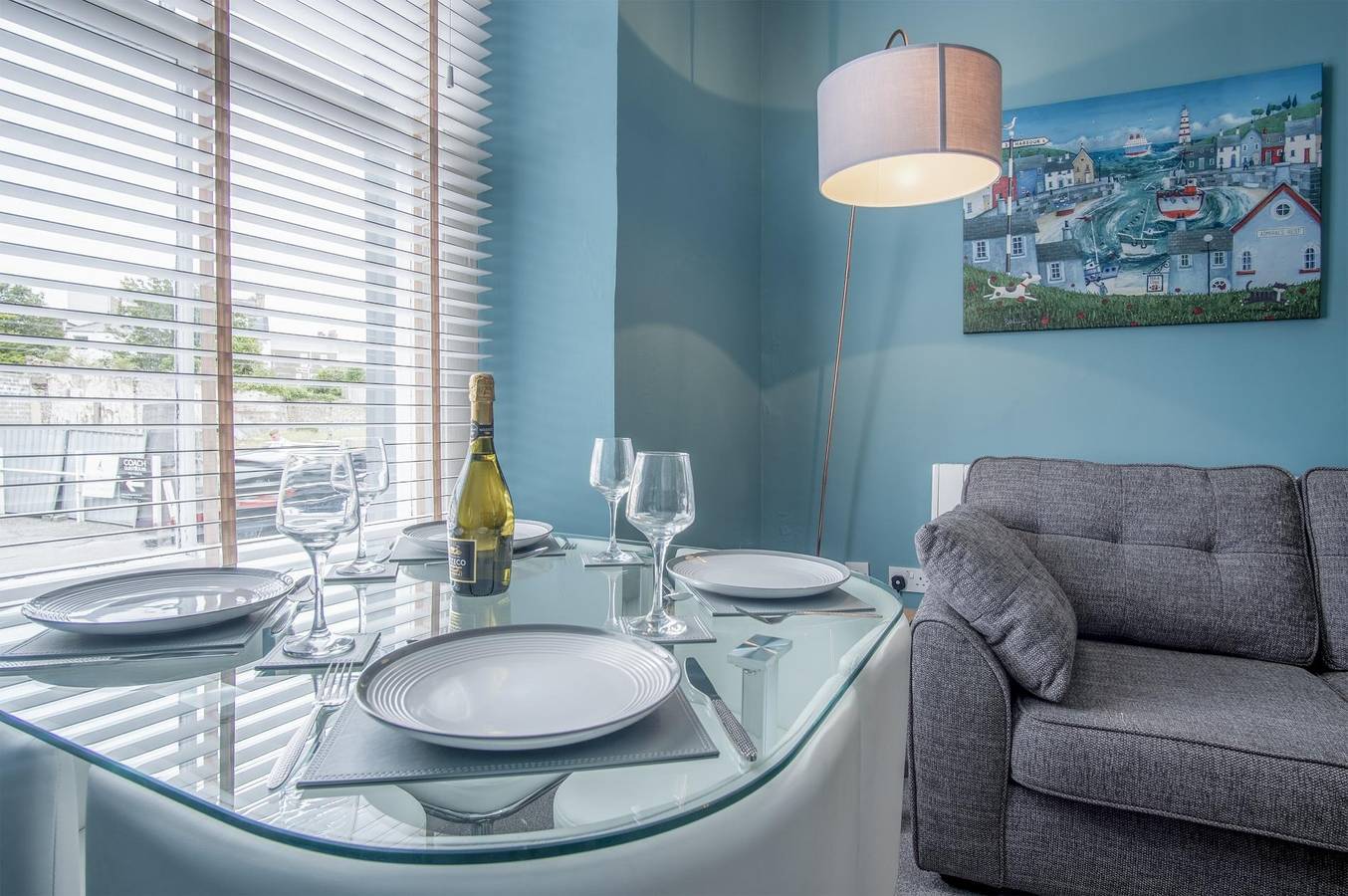 Ganze Wohnung, Ferienwohnung für 4 Personen mit Garten in Tenby, Pembrokeshire