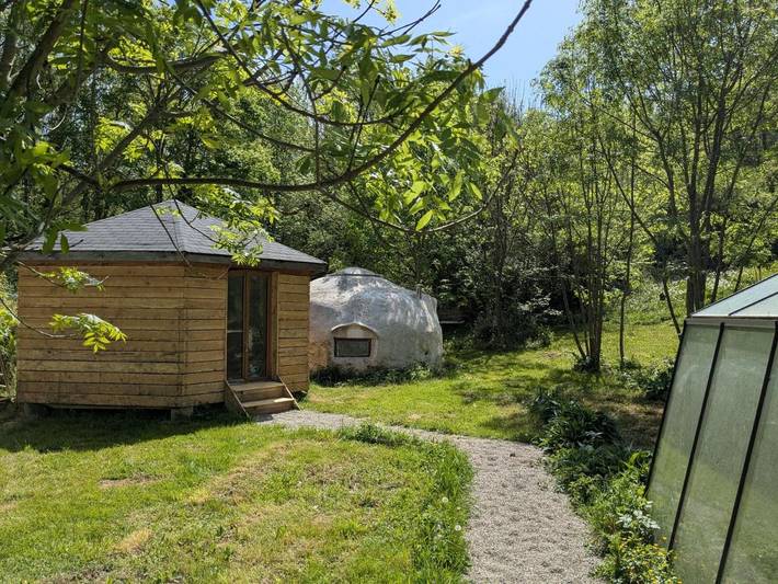 Maison de vacances pour 3 personnes, avec jardin et terrasse
