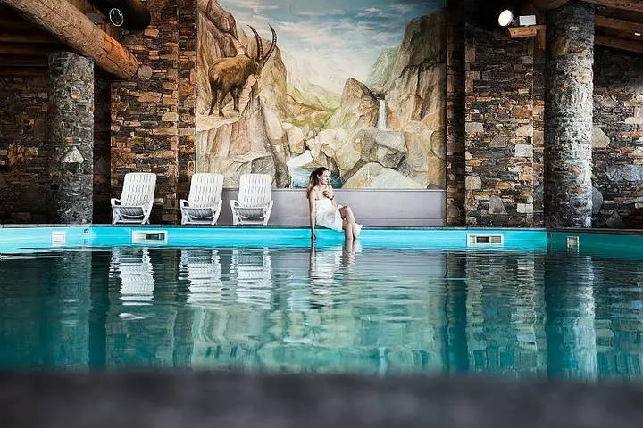 Gîte pour 8 personnes, avec sauna et terrasse, animaux acceptés dans Plagne Centre - 2