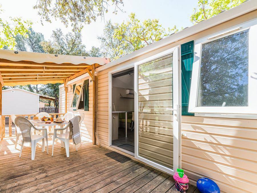 Camping Playa Brava - Mobilheim 6 personen - Mobilheim | Classic Xl | 2 Zi. | 4/6 Pers. | Erhöhte Terrasse | Klima. in Pals, Costa Brava