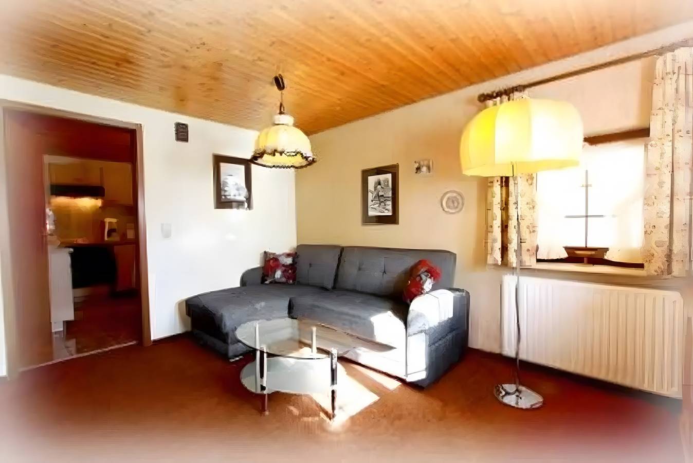 Ganze Wohnung, Ferienwohnung Steinhäusle 2 mit Bergblick, Gemeinschaftsterrasse und Wlan in Vöhrenbach, Mittlerer Schwarzwald