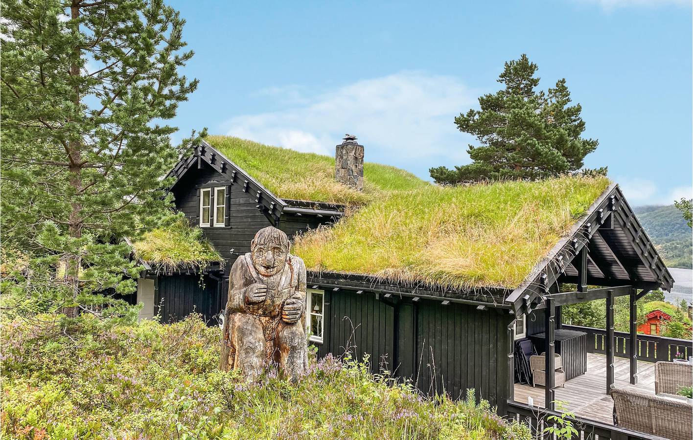 Ferienhaus für 8 Personen mit Ausblick in Sunnmørsalpane, Sykkylven