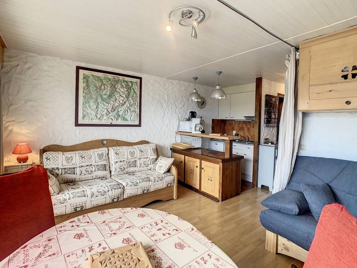 Studio entier, Charmant studio près du centre de Combloux avec kitchenette in Combloux, Pays du Mont-Blanc