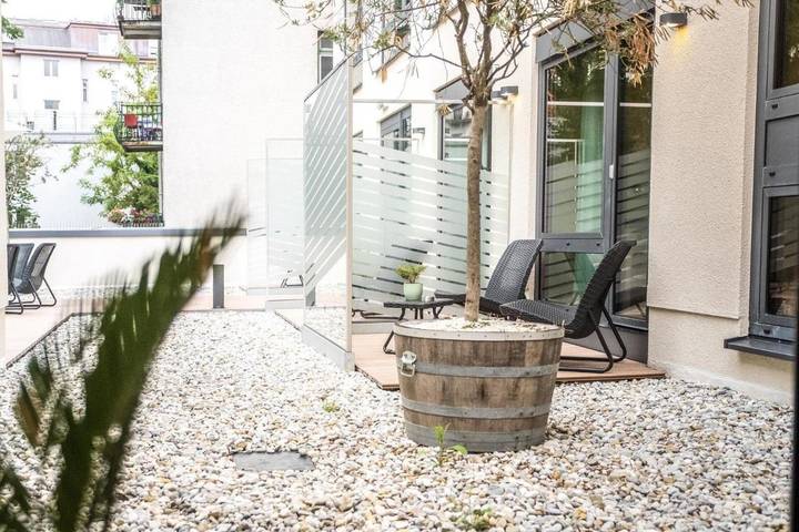Hotel für 2 Personen, mit Terrasse und Sauna, mit Haustier in München Schwabing - 2