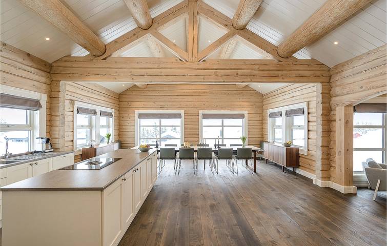 Ferienhaus für 16 Personen mit Sauna in Sjusjoen, Ringsaker