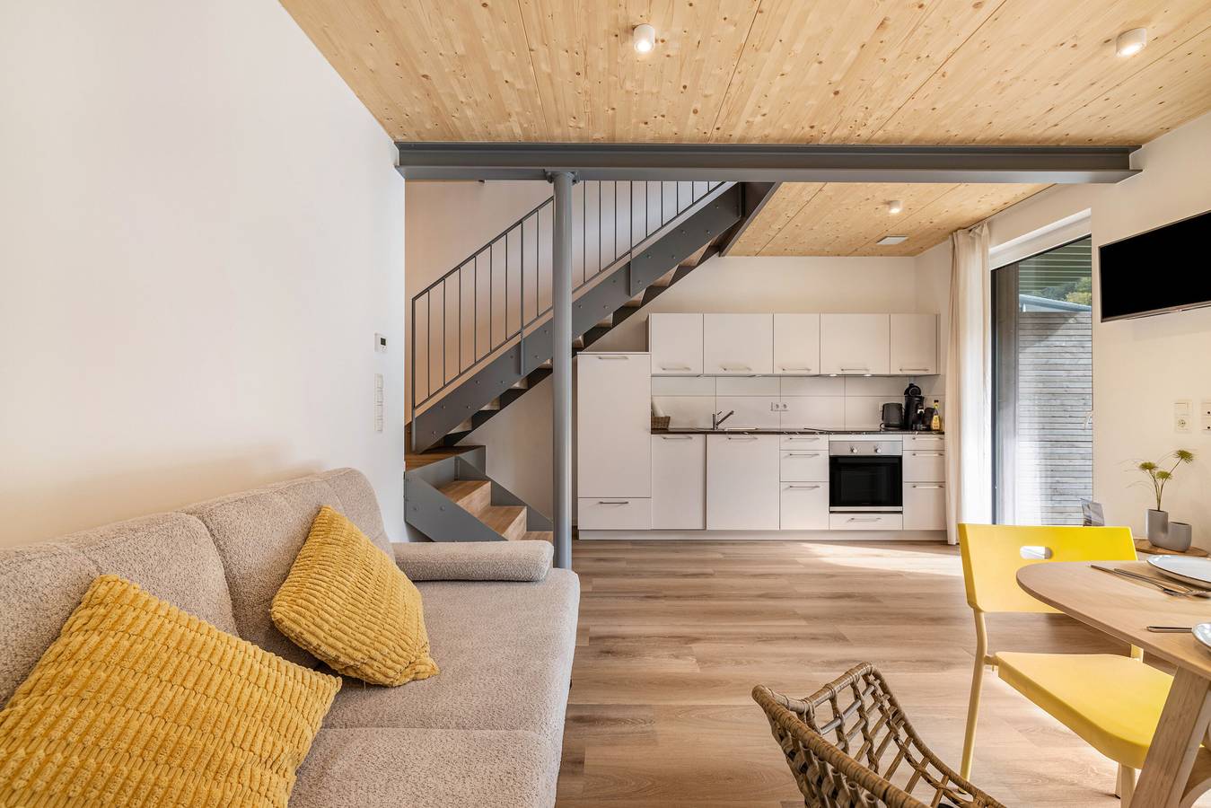 Entire apartment, Holiday home 'Lupus 5' with mountain views, private terrace and Wlan
 in Beuron, Upper Danube Nature Park