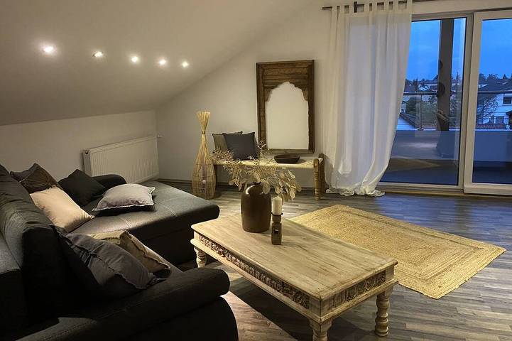 Ferienwohnung für 4 Personen, mit Balkon und Garten