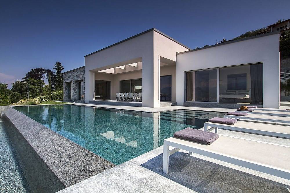 Moderne Luxus Designer-Villa mit Pool und unglaublichen Blick! - Villa Camilla in Stresa, Comune di Stresa