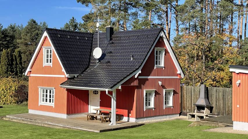 Bauernhof für 6 Personen, mit Balkon/Terrasse und Garten sowie Sauna und Ausblick in Tschechien