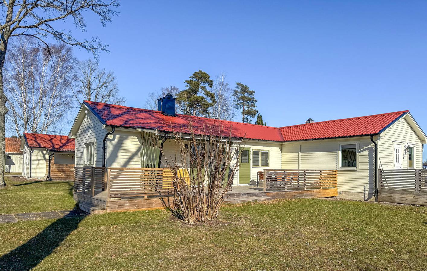 Ferienhaus für 8 Personen mit Pool in Tofta, Gotland
