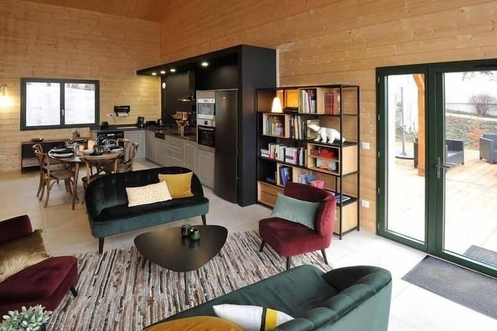 Gîte pour 6 personnes, avec Jardin