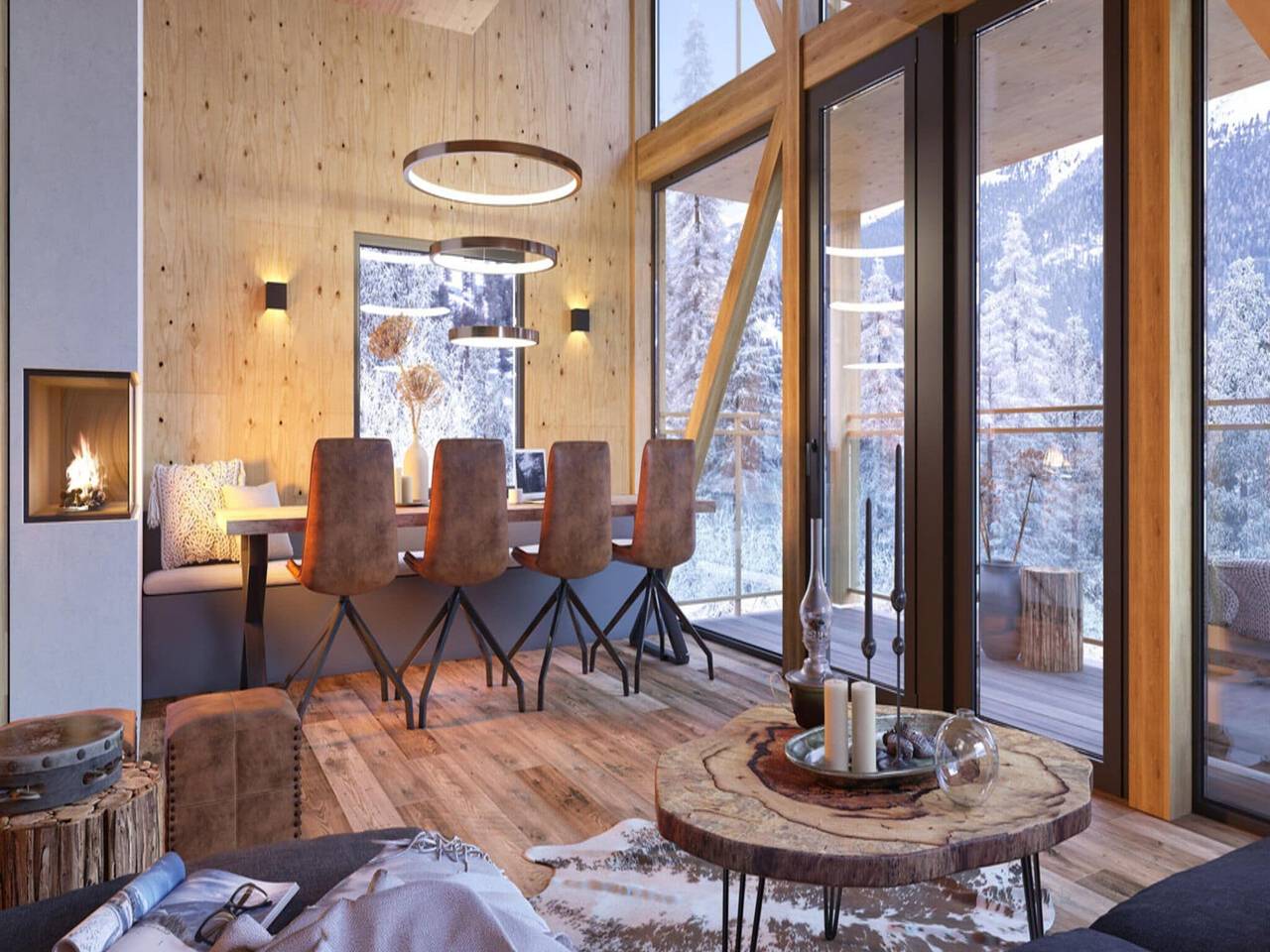 Superior-Chalet mit sauna & hottub in Stadl-Predlitz, Turracher Höhe
