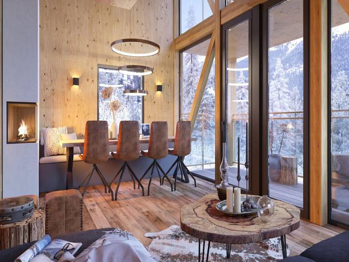 Ferienhaus für 8 Personen, mit Balkon und Whirlpool sowie Sauna an der Turracher Höhe - 2