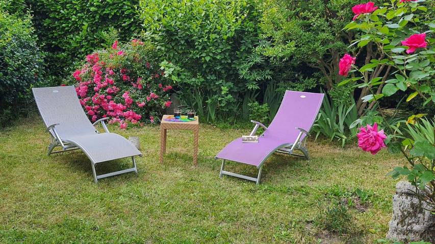 Chambre d’hôte pour 2 personnes, avec Terrasse et Jardin