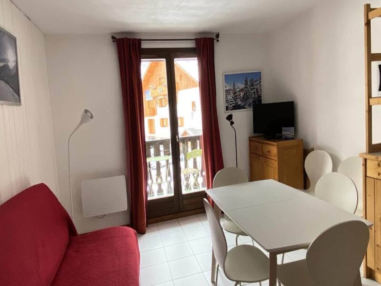 Appartement entier, 2 piã¨ces cabine 4 personnes exposã© sud est in Valloire, Région de Saint-Jean-de-Maurienne