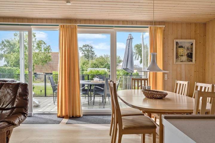 Ferienhaus für 6 Personen, mit Terrasse und Sauna in Hejsager Strand - 4