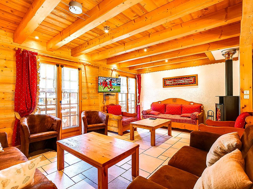 Maison de vacances pour 15 personnes avec balcon in Chatel, Les Portes du Soleil