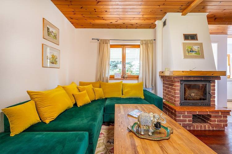 Komfortables Ferienhaus mit Kamin, Bobolin in Bobolin, Powiat Sławieński