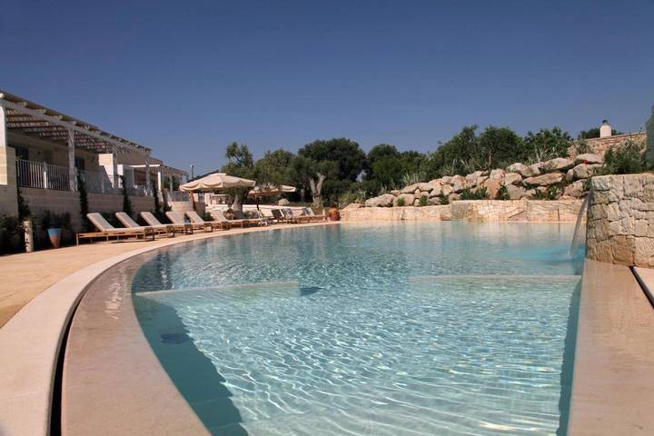 Appart’hôtel pour 2 personnes, avec Balcon et Jacuzzi ainsi que Terrasse et Jardin