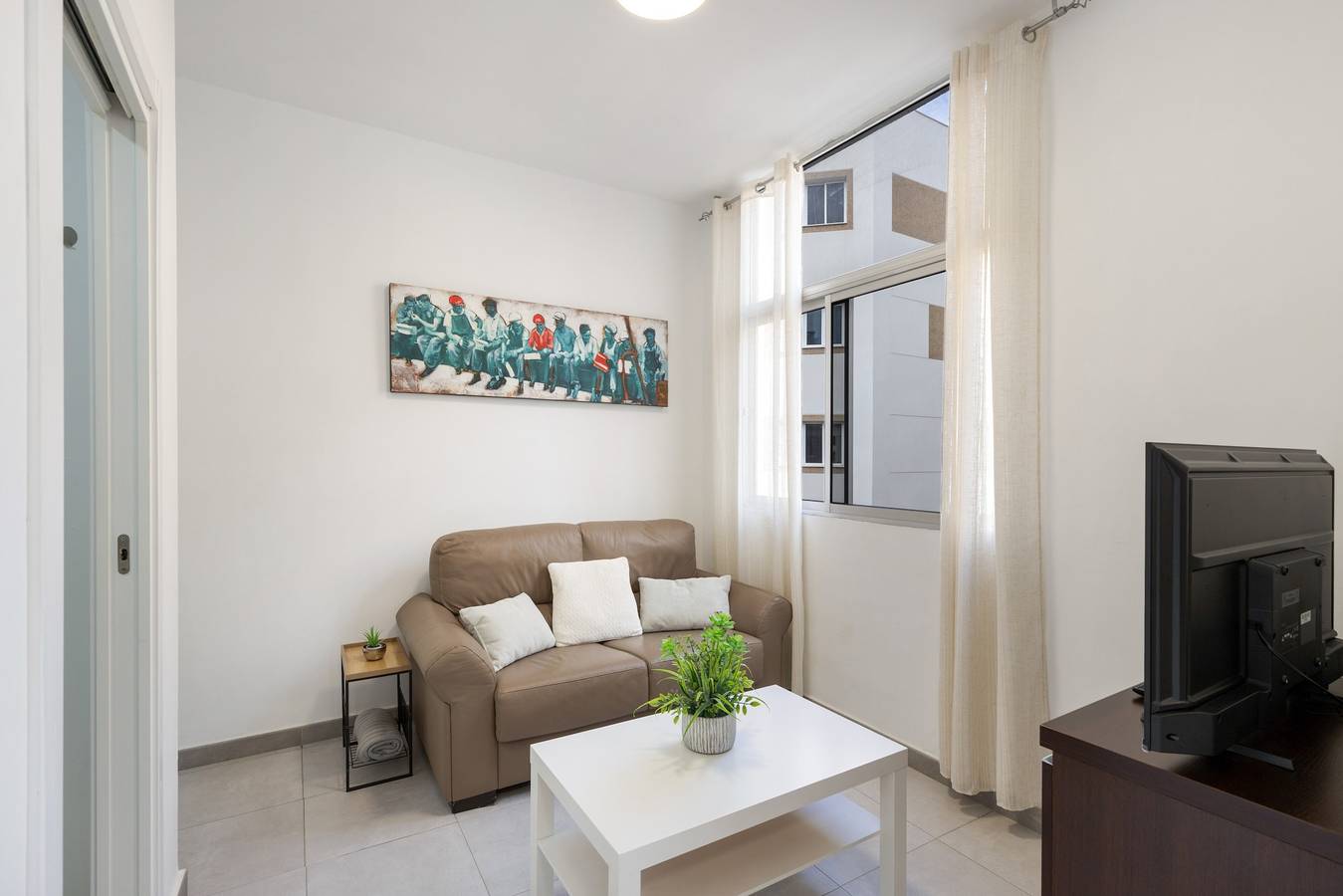 Apartamento entero, Apartamento vacacional 'B' con vistas al mar y Wi-Fi in La Isleta, Las Palmas de Gran Canaria
