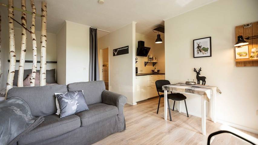 Ferienwohnung für 2 Personen, mit Sauna und Garten sowie Balkon - 1