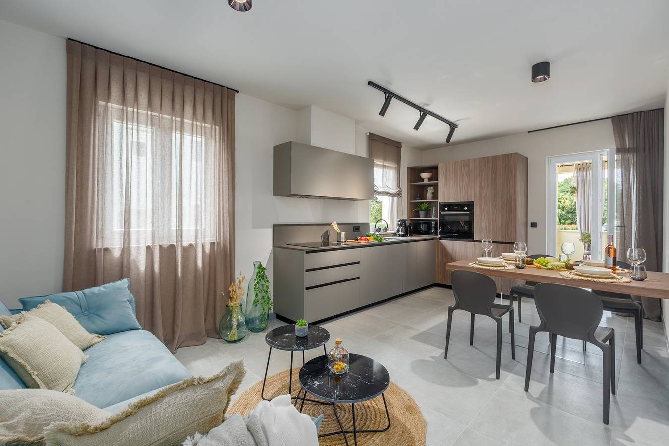Ganze Wohnung, Stilvolles und gestaltetes Aquila Premium mit zwei Schlafzimmern in Vrsar in Vrsar, Općina Vrsar