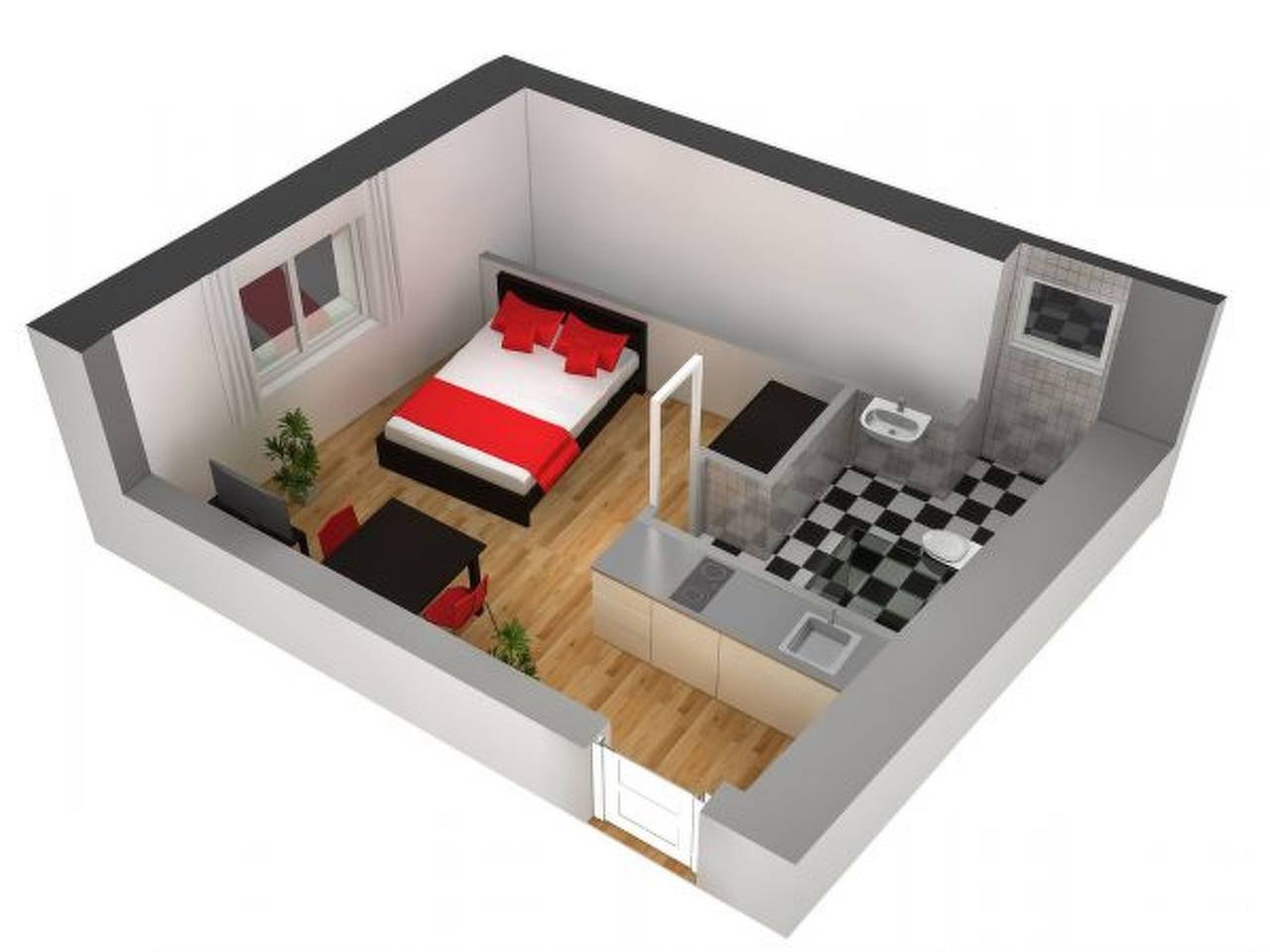 Apartamento entero, Apartamento de vacaciones para 2 personas in Lucerna (ciudad), Lago de los Cuatro Cantones