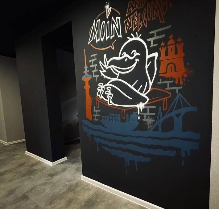 BnB für 2 Personen, mit Haustier in Hamburg