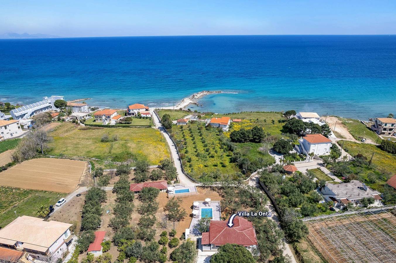 Villa für 6 Personen mit Garten in Drosia (Zakynthos), Kipseli