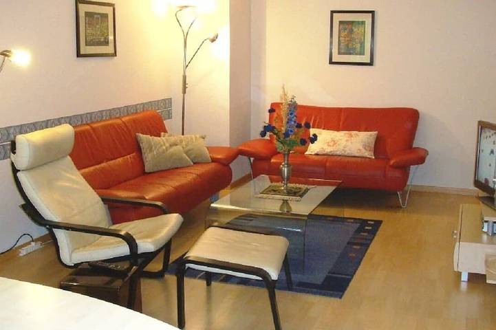 Ferienwohnung für 4 Personen, mit Balkon und Pool sowie Sauna in Davos
