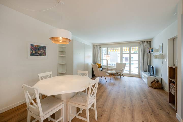 Ferienwohnung für 4 Personen, mit Balkon und Garten sowie Ausblick - 1