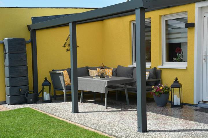 Ferienwohnung für 4 Personen, mit Terrasse und Garten sowie Seeblick und Ausblick in Erfurt - 2