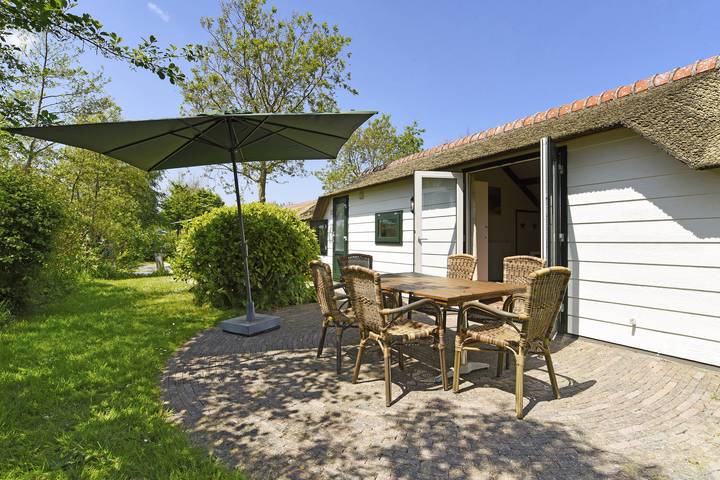 Bungalow voor 6 personen, met Balkon/Terras en Terras op Terschelling