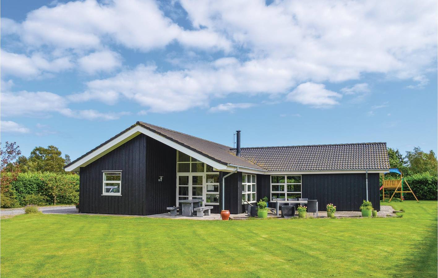 Ferienhaus für 8 Personen mit Terrasse in Egense, Limfjord in Nordjütland