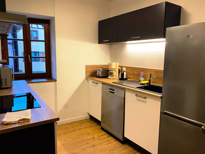 Gîte pour 4 personnes, avec jardin à Riquewihr