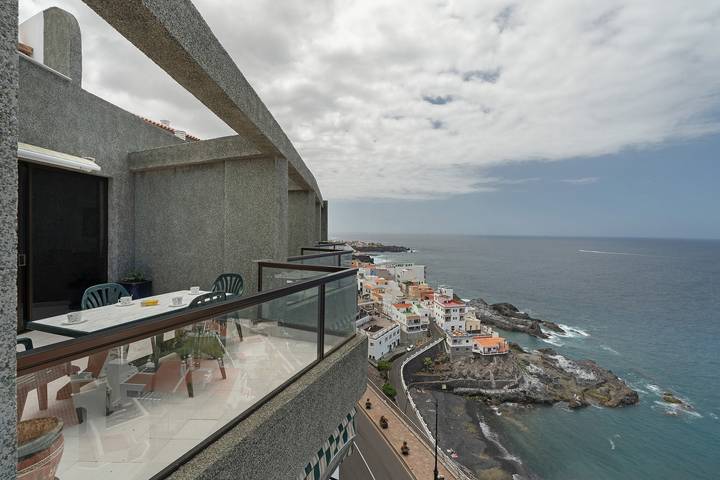 Gîte pour 4 personnes, avec balcon à Puerto de Santiago