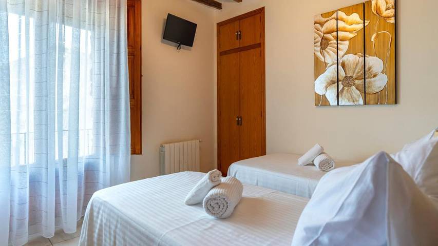 Hôtel pour 2 personnes, avec vue et terrasse à Vilafamés - 4