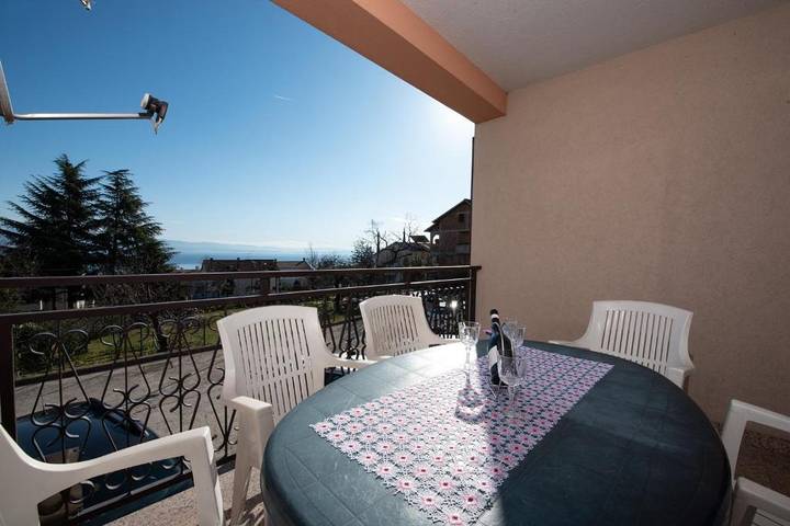 Appartamento per 7 persone, con Balcone/Terrazza ad Abbazia Croazia