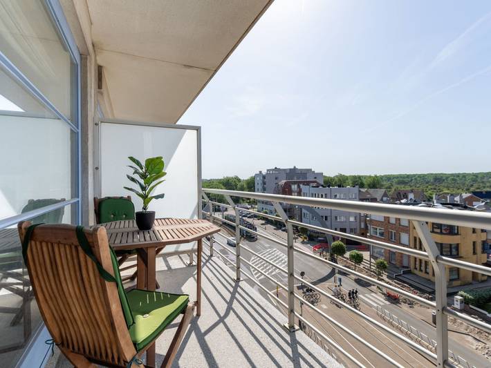 Vakantieappartement voor 4 personen, met balkon in De Panne