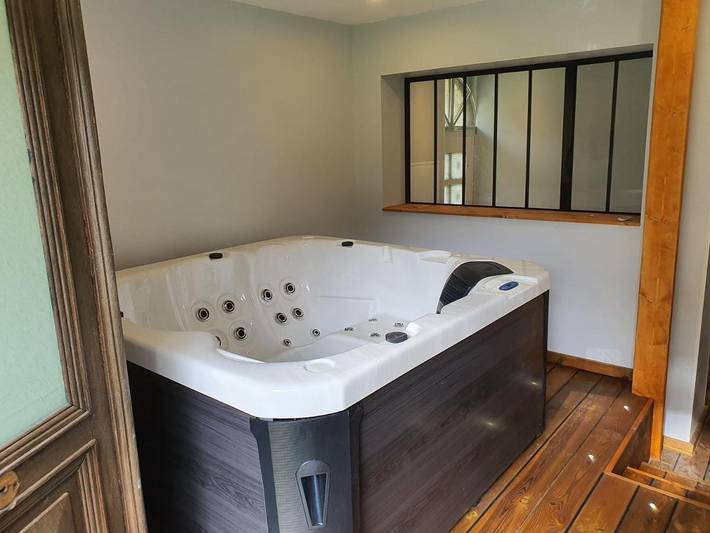 Location de vacances pour 15 personnes, avec piscine et jacuzzi ainsi que sauna et jardin à Vernou-sur-Brenne - 4