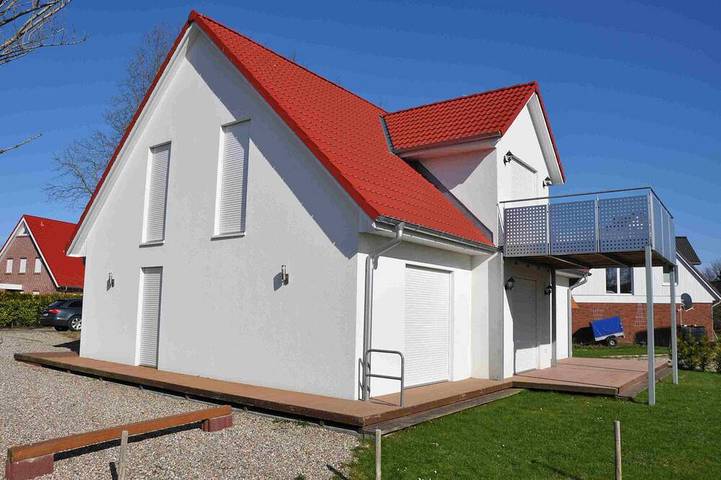 Ferienwohnung für 5 Personen, mit Balkon und Garten