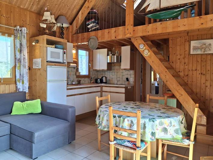 Chalet pour 6 personnes, avec jardin dans le Calvados - 3