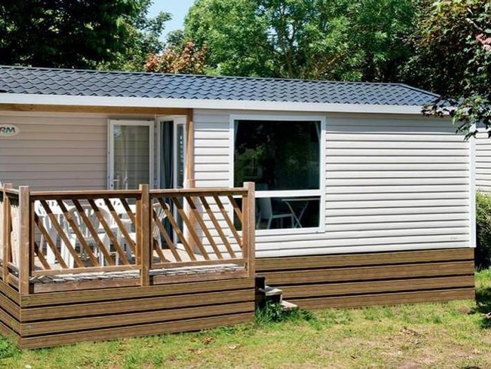 Camping Du Pre Des Moines - Mobilheim 2 personen - Sauje - 2 Schlafzimmer in Gouvieux, Oise