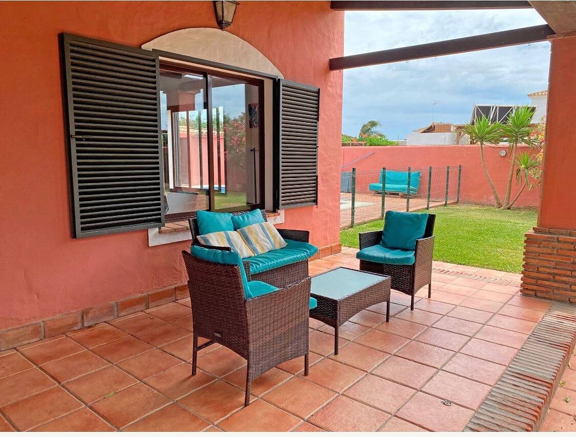 Villa 'Casa Fatima' with Sea View, Private Pool and Wi-Fi in Playa El Palmar, Vejer de la Frontera