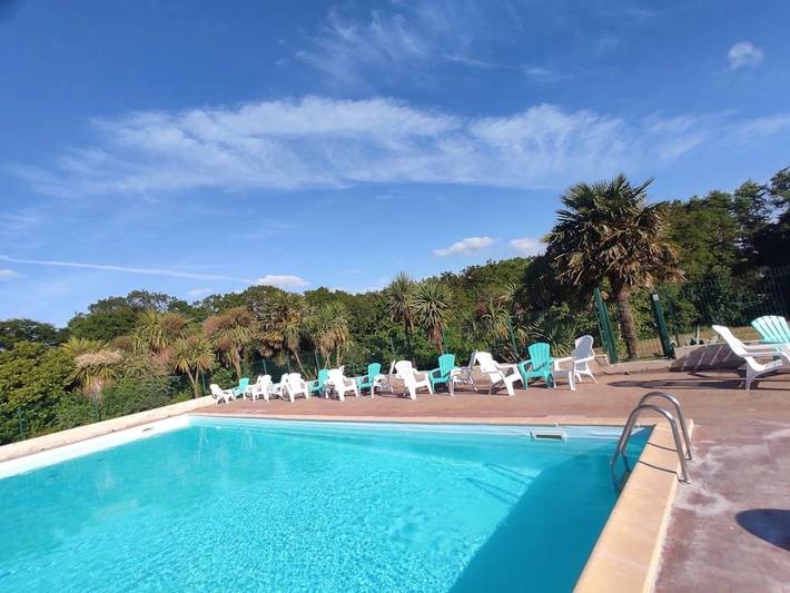 Mobil home pour 4 personnes, avec bassin pour enfant à Sainte-Reine-de-Bretagne