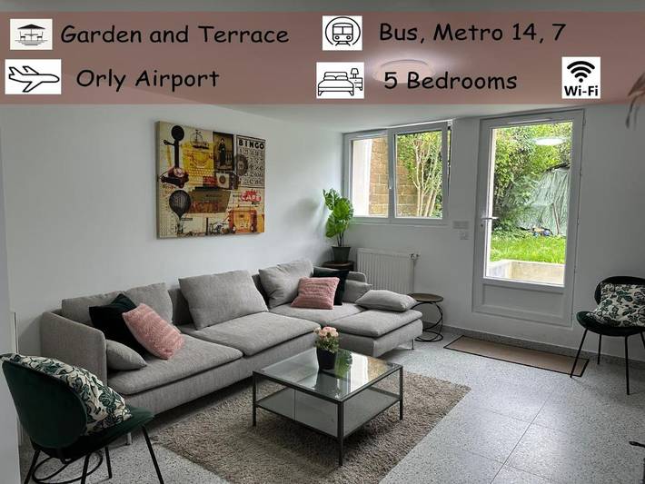 Villa pour 7 personnes, avec jardin et vue - 1