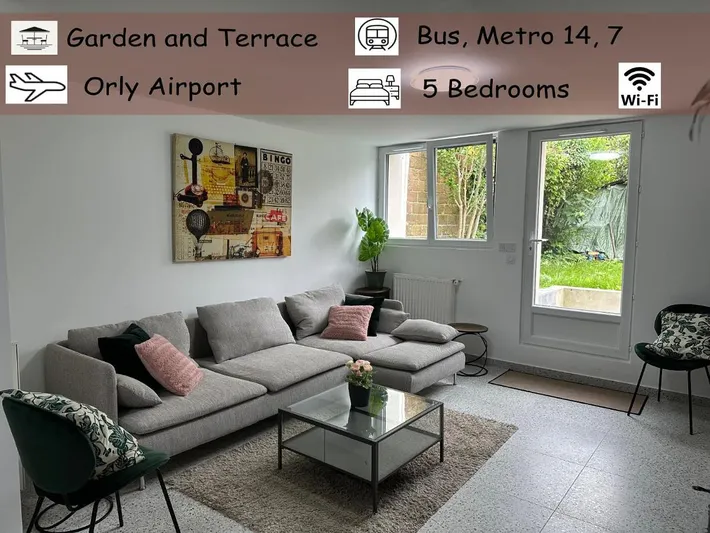 Villa für 7 Personen, mit Ausblick und Garten - 1