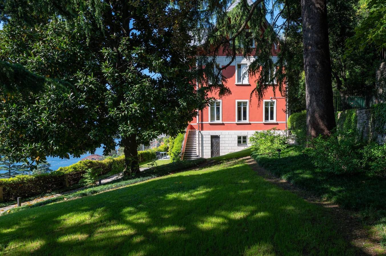 Villa Rubina in Laglio, Comer See