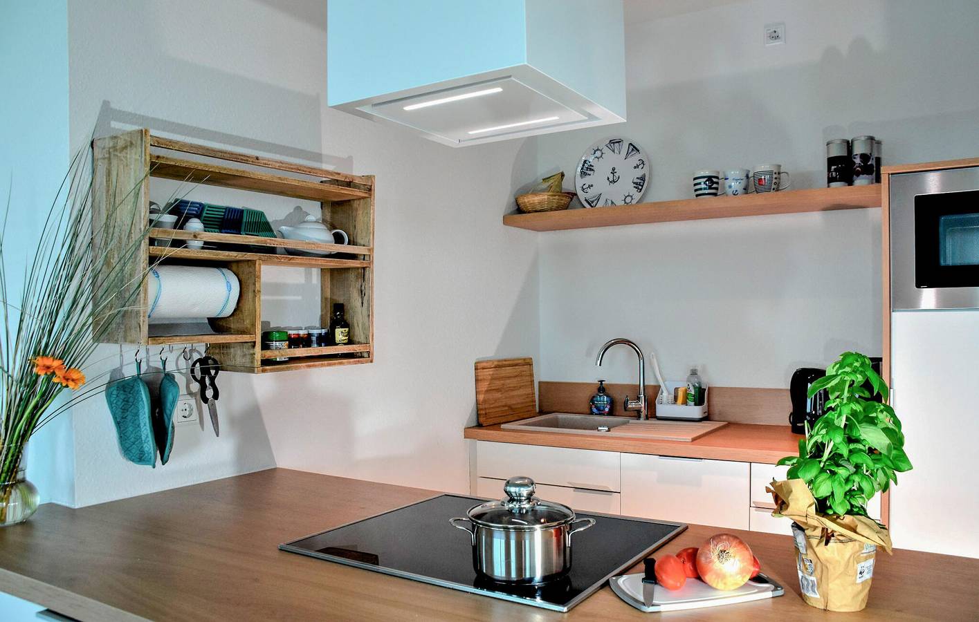 Ganze Ferienwohnung, Apartment mit Meerblick, Parkplatz, Terrasse und Internet - 300m zum Strand in Olpenitz, Kappeln