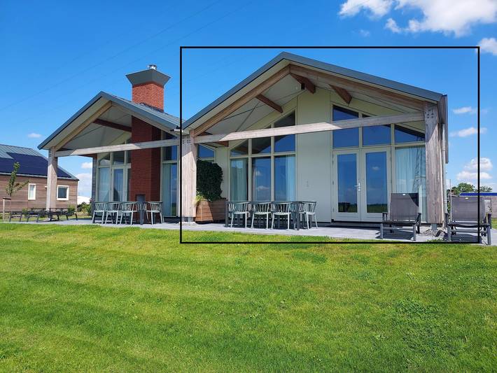 Ferienhaus für 8 Personen, mit Garten